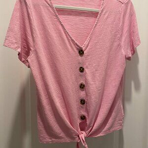 Sanctuary tie waist top